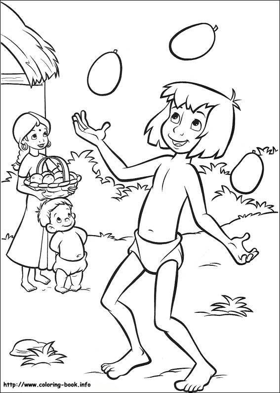 Jungle Book 2 coloring picture